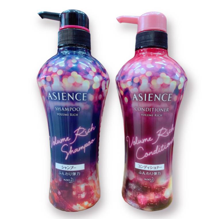 BỘ GỘI XẢ KAO ASIENCE VOLUME RICH TĂNG ĐỘ ĐÀN HỒI CHO TÓC - 4901301402134